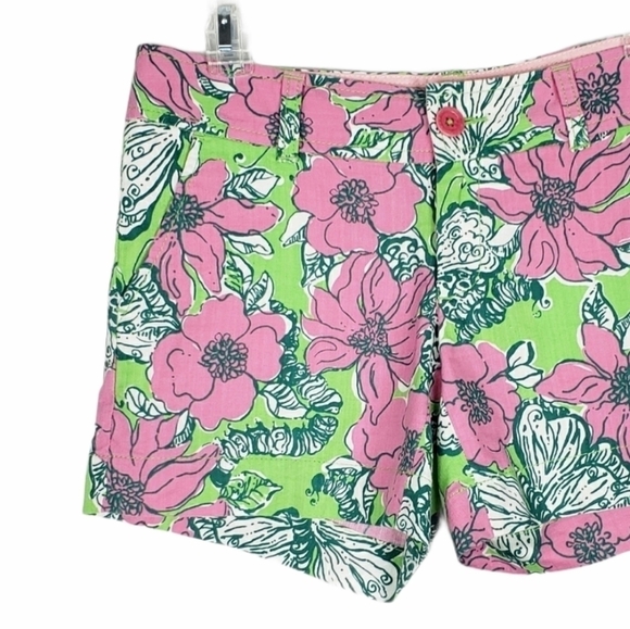 LILLY PULITZER Callahan shorts in Bloomin Cocoonin preppy resortwear - Picture 2 of 6